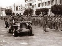 Royalty-free: This coup left Egypt free of the throne of a monarchy and King Farouk (above), and instead, with the seat of Presidency and a Republic. Today the military are steering the country again, in charge as the Supreme Council of the Armed Forces (SCAF), assuming power, February 11, 2011.
