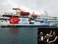 Haneen Zoabi (bottom right) caught up in flotilla scandal