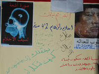 Comparing Saif al-Islam's brain capacity to Homer Simpson's infamous dopey adult cartoon character.