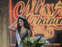 Yara Khoury Mikael is crowned after winning the Miss Lebanon 2011 beauty contest.