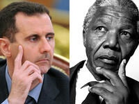 nelson mandela bashar al assad
