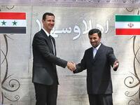 Syria's Bashar al Assad and Ahmadinijad 