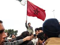 Morocco finds its swing in protests, 2012.