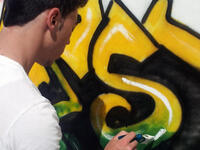 Palestinian graffiti in Bethlehem