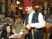  “Shisha” cafes to luxurious tents: The Ramadan Tent is a staple in the UAE during the Holy Month for Iftar (or break of fast)
 to 'Suhur' (eating before the start of fast- often late night, into the dawn hours). People congregate in special
 tents- a fashion that peaked early 2000s in Lebanon.

