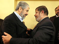 khaled mashaal and Morsi