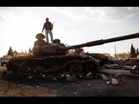 Syria tank rebels Free Syrian army