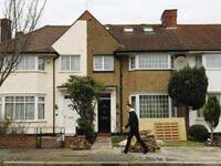 The Al Akhrass home in a London suburb. 
