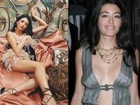 Wafah Dufour – Naughty niece: appeared in GQ magazine as pictured below.  Referred to as ‘the Arabic Madonna’, she is not exactly the model niece (though she models and sings for a career). She took her mother’s maiden name after 9/11 – and says she never met Uncle OBL.