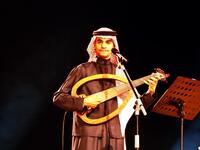 Saudi minstrel Rabih Saker.