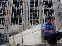 Iraq's Got Issues: destroyed ministry, Baghdad Iraq