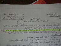 How has the deafening demand for change been translated on the ground? One sector feeling the reality of Egypt's cataclysmic change is education. The school syllabus has already tackled revolution themes in class discussions & exam papers. ' "Egypt has a lot of work ahead, and should focus on productivity rather than protesting. "Discuss." '