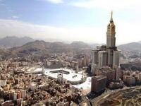 Big Ben of Mecca: The Mecca Clock Royal Tower Hotel poses a competition to London's famed iconic structure. Mecca's version incorporates
 the world’s biggest clock, with faces at least six times the size of Big Ben’s, and capped by a spire topped with a golden crescent. 
