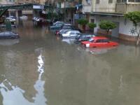 الاسكندرية تغرق في مياه السيول