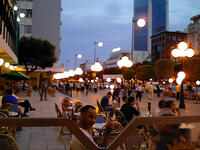 Borkeiba street, Tunisia observes Ramadan