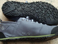 flipped shoe