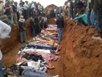 Syria mass graves discovered in Homs.