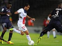 البرازيلي لوكاس مورا لاعب وسط باريس سان جيرمان