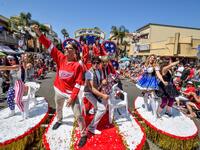 Show from Huntington Beach 4th of July Parade. (Jeff Gritchen, Orange County Register/SCNG)