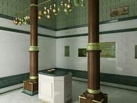 Hajj 2018, Inside the holy Kaaba. (Twitter)