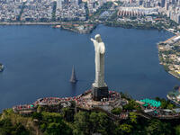 Christ the Redeemer: an Art Deco statue of Jesus Christ in Rio de Janeiro, Brazil, created by French sculptor Paul Landowski. (Shutterstock/ File Photo)