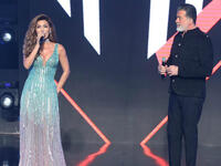 Nawal Al Zoghbi and Tony Baroud