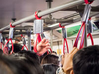 Another fatwa from Morocco said being touched in public transportation does not break your fast. Muslims shouldn’t sweat it if they’re trapped on a crowded bus that gets cozy. (Shutterstock)