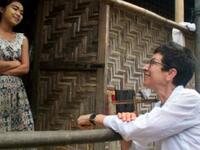 UN's Ursula Mueller says conditions in Rakhine are not conducive for the return of the Rohingyas who fled to Bangladesh/ AFP