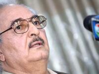 The USA and the CIA:

Upon leaving Chad, Haftar aligned himself with the anti-Gadaffi National Front for the Salvation of Libya. He moved to Virginia with help from the US government, and reportedly worked with the CIA in an effort to remove the Libyan dictator from power.

(Photo: AFP)