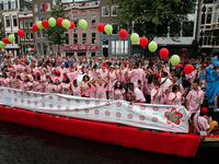 Moroccan presence in Paris’ Gay Pride parade shows support for same-sex rights, despite current laws in Morocco. Travelers say the Muslim yet liberal nation provides a friendly environment for those who identify as LGBT. Moroccans and Jews, also attended Amsterdam’s annual Pride Canal Parade for the first time last year. (AFP/Bas Czerwinski)