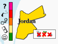 In the extremely unlikely event that you find a falafel shop open during the day in Jordan, think twice before digging in. A new law in Jordan bumped the fine for breaking fast in public to a whopping 50JD, with one month in jail. Not of the "doing time" sort? Pay an additional 5JD per day to keep yourself on the other side of the bars.