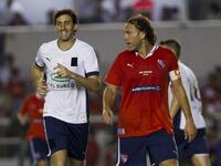 الشقيقان الأرجنتينيان غابرييل ودييغو ميليتو: لعبا سوياً في صفوف ريال سرقسطة