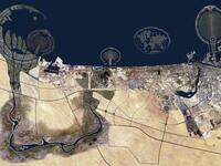 لم تصنع الطبيعة هذه الجزر بالطبع، بل صنعها الإنسان، وهي أكبر جزر اصطناعية في التاريخ.
