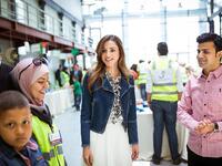 الملكة رانيا هي الصورة المشرقة للمرأة العربية الشابة المعاصرة، قلباً وقالباً،التي خاضت وبنجاح كبير، المجالات الإنسانية والثقافية والإجتماعية، من دون أن تهمل دورها كأم وزوجة. وقامت بعدة انجازات في التعليم والصحة والمراة وتوجيه اهتمامها للاطفال والشباب
