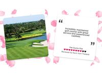 The Most Loved Course in Bangkok is: Thai Country Club.
Thai Country Club continuously transforms from everyday golfing
experience to a challenging game for international tournaments. Although renowned as one of
the most elite golf courses in Asia, it is widely recognized for having the friendliest and most
professional staff. 