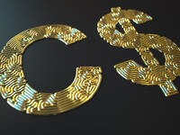 The Canadian dollar (C$)