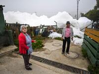 Polluted River Produces Toxic Foam in Colombia