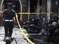 A series of eight devastating bomb blasts ripped through high-end hotels and churches holding Easter services in Sri Lanka on April 21, killing nearly 290 people, including dozens of foreigners. LAKRUWAN WANNIARACHCHI / AFP