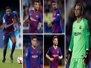 نجوم في طريقهم للرحيل عن برشلونة