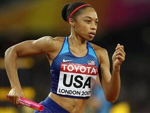 Allyson Felix. 