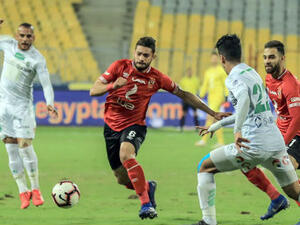 Ahly have two matches remaining against Arab Contractors and Zamalek (Photo: Ahram)