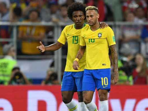 صورة أرشيفية لنيمار وويليان