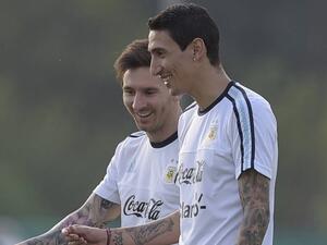 دي ماريا وميسي