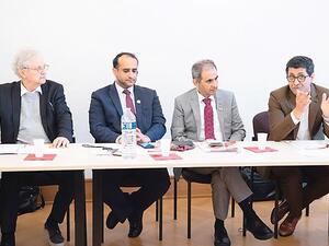 جانب من الاحتفال بالتعاون بين مشروع "كلمة" وألمانيا.