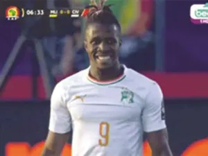 A screen grab from one of the matches broadcast by the pirate beoutQ channel