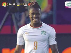 A screen grab from one of the matches broadcast by the pirate beoutQ channel