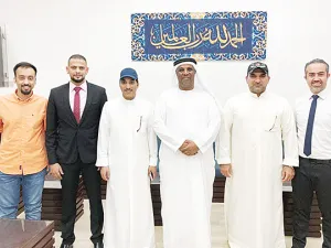Boxing – Group photo taken from the event (Photo: Arab Times)