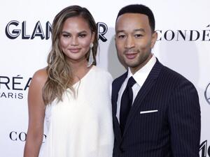 Chrissy Teigen and John Legend will be featured on Season 31 of The Simpsons File Photo by Jason Szenes UPI License Photo