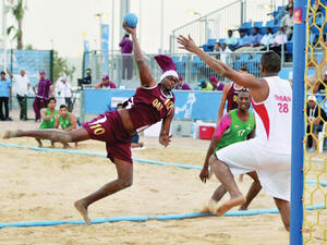 ANOC World Beach Games football, handball draw today
