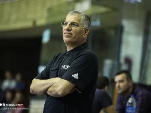 Iran basketball coach Mehran Shahintab